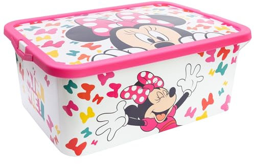 Stor Minnie Aufbewahrungsbox mit Click-Verschluss, 13 Liter