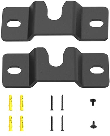 Xiciki Soundbar Wandhalterung, Soundbar-Halterung, Universale Lautsprecher Wandhalterung, Lautsprecherwandhalterungen Lautsprecherhalterung mit Wandmontage-Schrauben