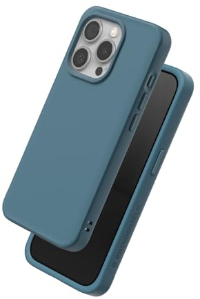RhinoShield SolidX Hülle für iPhone 15 Pro Max | Fallschutz nach Militärstandard, verstärkte Stoßdämpfung, verbesserter Eckenschutz, schlankes und leichtes Design