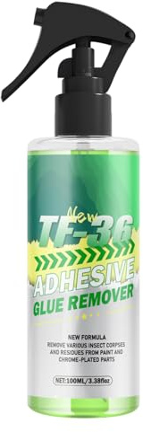 Adhesive Remover - 100ml Degreaser Spray Cleaner | Multifunctional Sticker Remover For Car, All-Purpose Household Cleaners For Auto Use Grill Carpet Wall Marker Clothes Oven Window