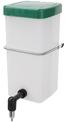 WEKAMOS Kaninchenwasserspender Hängend Auslaufsichere Trinkflasche Für Kaninchen Und Kleintiere Installieren Abnehmbar Zur Reinigung Für Käfige 18.00 X 9.00 X 8.50 cm