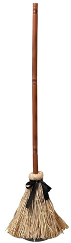 Moving Witches Broom and Halloween, Halloween Decorations Indoor, Halloween Decorations Bedroom, Durable Witch Broom Suitable for Indoor and Outdoor Decoration