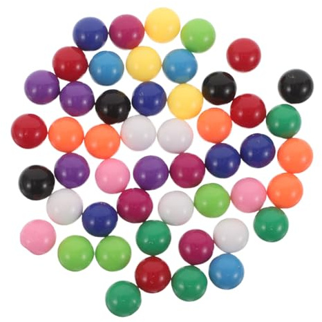 TOYANDONA 240 Stück 10 mm farbige Murmeln – Kugeln zum Zählen und Sortieren, Spielzeug, Murmel-Ersatz, Trittbrett-Spielkugeln für Halma