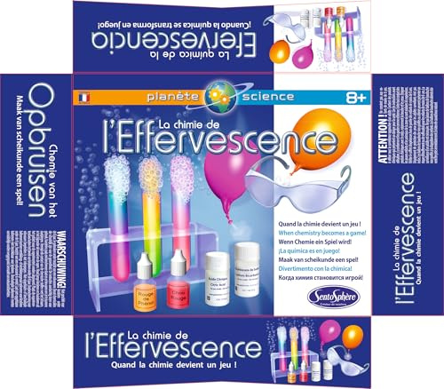 Sentosphère 2840 Wissenschaftliches Set Die Chemie der Aufregung, blau