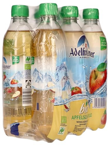 Adelholzener Bio Apfelschorle EINWEG (6 x 0,5 l)
