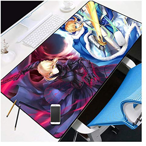 Tapis De Souris Destiny Night 800X300Mm, Tapis De Souris De Jeu Rapide, Large XXL Grand Tapis De Souris avec Base Épaisse De 2Mm, pour Ordinateurs Portables, Pc