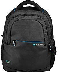 monolith - Laptop Rucksack blue line für 15,6 Zoll | Schultertasche für Laptop und Tablet
