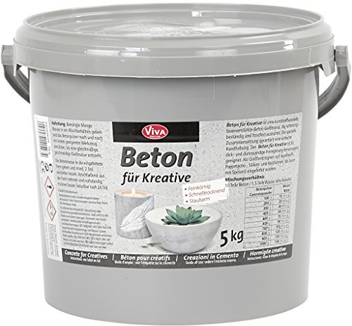 Kreativer Beton, grau, 5000 g