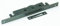 Cremonese giro completo bronzata ART.169/B IBFM a 3 chiusure Cremonese per finestre a giro completo 180°