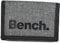 Klettbörse Bench Geldbörse, Geldbeutel, Portemonnaie, Münzbörse Wallet (M2 Grau)