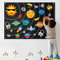 WATINC Embroidery Montessori Spielzeug Lernspielzeug Kinderspielzeug Weltraum Filz Story Board Set Früherziehung Spielset Pädagogisches Geburtstagsgeschenk für Kleinkinder
