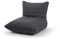 Gouchee Home Sitting Point only by Magma BeanBag Canvas Tango Sitzsack mit Rückenlehne, ca. 90x82x75cm, Gesteppte Sitzfläche, Made in Germany, anthrazit