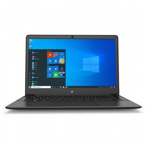 TECHBITE Portátil ZIN 3 14.1 HD 128 GB, Intel Celeron N4020, 4 GB de RAM LPDDR / 128 GB de Memoria, Windows 10 Pro, 5000 mAh, Pantalla 14.1, Wi-Fi, Bluetooth, portátil Oficina, Teclado ES, Negro