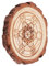 GORGECRAFT 3.9 Zoll Metatrons Würfel Mandala Wandkunst Natur Holz Kristallgitter Brett Heilige Geometrie Wand Dekor Meditation Chakra Holzkunst Yoga Spirituelle Geschenke Hexerei Altar, Ritual