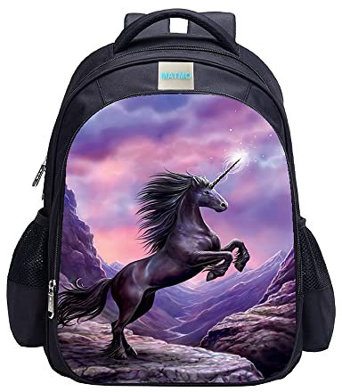 MATMO Dinosaurier-Rucksack, Dinosaurier-Rucksäcke für Jungen, Schulrucksack, Kinder, Büchertasche, Pferderucksack 18, One_Size, Cartoon