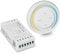 PAUTIX Einfarbig+CCT LED Controller Kit, 2.4G RF Funk-Fernbedienung,2in-1 LED Controller/Dimmer für 2835/COB/CCT LED Streifen,mit weißer Fernbedienung,12-24V 144W-288W(ohne Batterie)