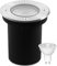 Goodia Segnapasso Led Esterno per Gu10, Segnapassi Led Esterno 3w 30°Bianco Caldo 3000k, IP67 Luci Da Esterno Giardino Da Terra, Faretti Incasso Esterni Per Esterni, Prato, Cortile, Passerella