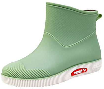 Stivali Pioggia Donna Gomma Leggero Impermeabili Stivali in Gomma Donna Antiscivolo Stivaletti Pioggia Donna Allagamento Comode Stivale Giardino Giardinaggio Leggeri Morbidi Scarpe da Giardino Outdoor