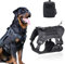 WOOLUCK Hundegeschirr für Große Hunde, Commander Taktisches Hundegeschirr, Verstellbares Atmungsaktives Reflektierend, für tägliches Training