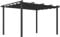 Outsunny 3 x 4m Pergola with Retractable Roof, Aluminium Frame Garden Gazebo Canopy Outdoor Sun Shade Shelter for Grill, Patio, Deck, Dark Grey