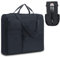 KINGSLONG Kleidersack Reisetasche Faltbare Anzugtasche für 3 Anzüge, 2 in 1 Kleidertasche Handgepäck, Schwarz wasserdichte Anzughülle Reisetasche mit Laptopfach Schuhfach Verstellbarem Schultergurt