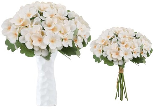 astylishome Kunstblumen Schmetterling mit Blätter Künstliche Blume Kunstorchidee Cymbidium Kunstpflanze Hochzeit Blüte Dekoblume Deko Orchideenblüte 1701