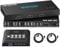 4K@60Hz HDMI KVM Switch Dual Monitor USB 3.0 2 Monitore 2 Computer EDID Emulatoren für 2 PCs teilen 2 Displays und 4 USB 3.0-Ports SPDIF L/R Audio Kopier Erweiterungsmodus, 2 USB-Kabel und Controller.