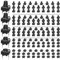 150PCS 2 Pin Momentary Tactile Tact Push Button Switch 6 x 6 x 4.3mm 5mm 6mm 7mm 8mm Micro Momentary Tact Switch Mini Switch Assortment Kit with Solder Wire for PCB Breadboard Circuit Board