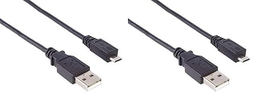PremiumCord Câble Micro USB 2.0 A-B 2 m (Lot de 2)