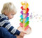 Regenbogen Musikbaum Für Kinder Lernspielzeug Aus Holz, klangs-murmelbahn Regenbogen, Motorikspiel Für Kinder, Stapelturm Spielzeug, Bunte Rollbahn Kugelturm Lernspielzeug, Motorikspielzeug Für Kinder