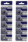 Rudiaoa Knopfzelle, 10 Stück/5 Stück CR1225 Knopfzellen CR1225 3 V für Uhren, Taschenrechner, Schlüssel