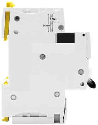 MELEDFCFK Interruttore Automatico A9 IC65N Interruttore Aria Domestico 1p10A Interruttore Aria 2p63a Nessuna Protezione di Perdita(3P,10A)