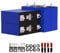 SaiJiaoYang 4 Pièces 3.2V 280Ah LiFePO4 Cellule, Batterie Lithium Fer Phosphate à Cycle Profond pour Off-Grid, Bateau, Systèmes Solaires, RV
