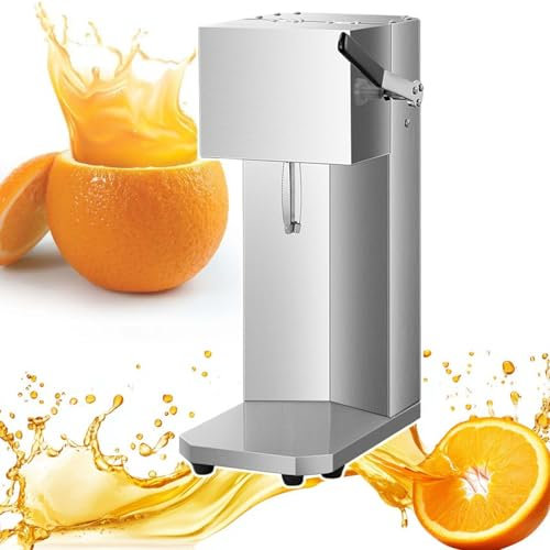 HCAUYNN Commercial Electric Orange Juice Machine,Fresh Citrus Juicer Squeezer,Dragon Fruit Grapefruit Oranges Blender