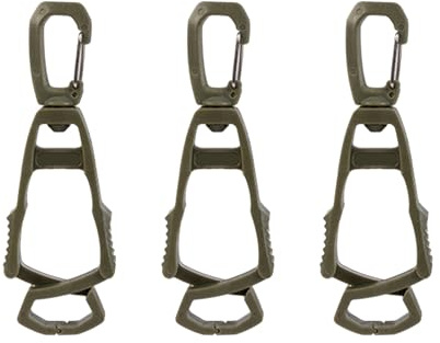 3PCS Gloves Clip Multipurpose Belt Hook Tool Belt Glove Holders For Construction Worker Helmets Tool And Accessories Carabiner Glove Holders Clip