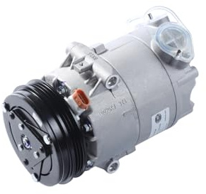HELLA 8FK 366 201-961 Kompressor, Klimaanlage - CVC6-12V - R 134a - PAG 46-100ml - mit Magnetkupplung/mit Dichtring/mit PAG-Kompressoröl