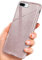 OneFlow Luxury Glitter Phone Case compatible with iPhone 7 Plus/iPhone 8 Plus | Anti-Abrasion Layer, Rose gold