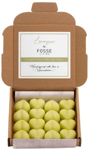 Lemongrass Strong Scented Wax Melts 16 Pack - The Gift for Every Occasion – Made in The UK