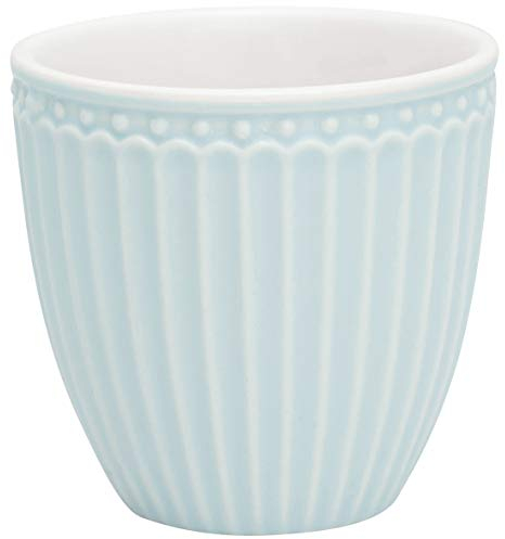 GreenGate - Becher, Tasse, Kaffeetasse, Mini Latte Cup - Alice - Porzellan - Blue - 125 ml