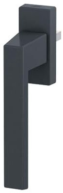Design Aluminium Fenstergriff Tallinn, Farbe:Grau RAL 7016 (matt), Stiftlänge:40mm