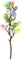 SOIMISS 35CM Ostereier Zweig Künstliche Eier Dekozweige DIY Blumenstrauß Baumschmuck Ostereier Ornamente zum Basteln Blumenarrangement Vase Frühlingsdeko Osterdeko Tischdeko