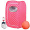 EEUK Sauna Portátil de Vapor, 2 Personal Plegable SPA Sauna de Vapor, Sauna Tienda de Campaña con Control Remoto para Desintoxicación, Perder Peso