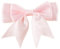 10 Stück 6x7cm Satinband Schleifen,Doppelte Dekoschleife Fertigschleife Geschenkschleifen für DIY Handwerk Hochzeit Weihnachten Valentinstag Dekoration Karte Herstellung von Verzierungen,Hell-Pink