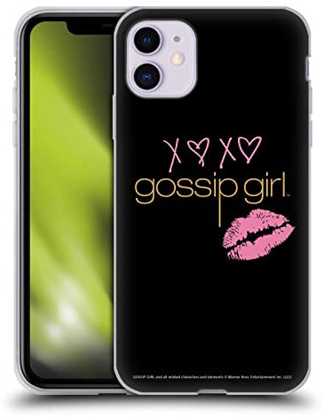 Head Case Designs Offizielle Gossip Girl XOXO Graphics Soft Gel Handyhülle Hülle kompatibel mit Apple iPhone 11