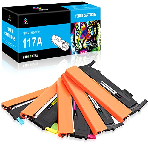 LeciRoba 117A für HP W2070A W2071A W2072A W2073A 117A Toner für HP Color Laser MFP-179fnw MFP-179fwg MFP-178nwg MFP-178nw 150nw 150a Drucker (2- Schwarz 1-Cyan 1-Magenta 1-Gelb)