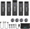 BOYA By-W4 2.4G Wireless Lavalier Microphone System with 4 Transmitters and a Receiver for Digital SLR Camera Camcorder Smartphones Interview Vlog Video Youtube