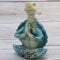 Tuzsökr Schildkröte Figur Harz Yoga Sculptur Zen Garten Dekoration Dekorative Tischdeko Spirituelles Geschenk