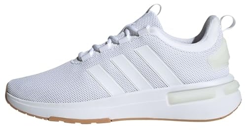 Adidas Herren Racer TR23 Shoes, Cloud White/Cloud White/Gum, 44 EU
