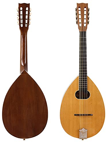 Mandoline Faite À La Main en Bois D'épicéa Massif Mandoline De Guitare À 8 Cordes Instrument de Mandoline étudiant