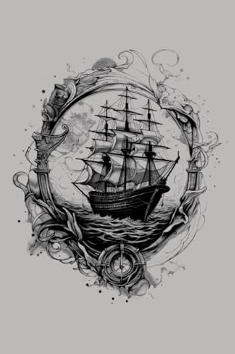 Notizbuch: Segeln Notizbuch | 6x9 Zoll DIN A5 | 100 Seiten liniert | Segelschiff Notizheft | Segelboot Tagebuch | Seemann Schreibheft | Segler Geschenk